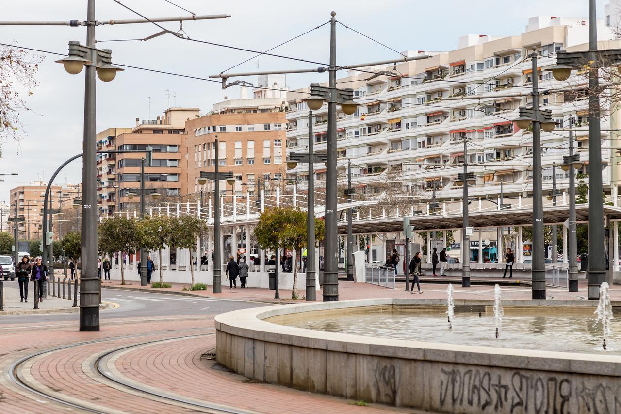 Travel Habitat Jardines Rio Turia. Appartement Valencia Buitenkant foto